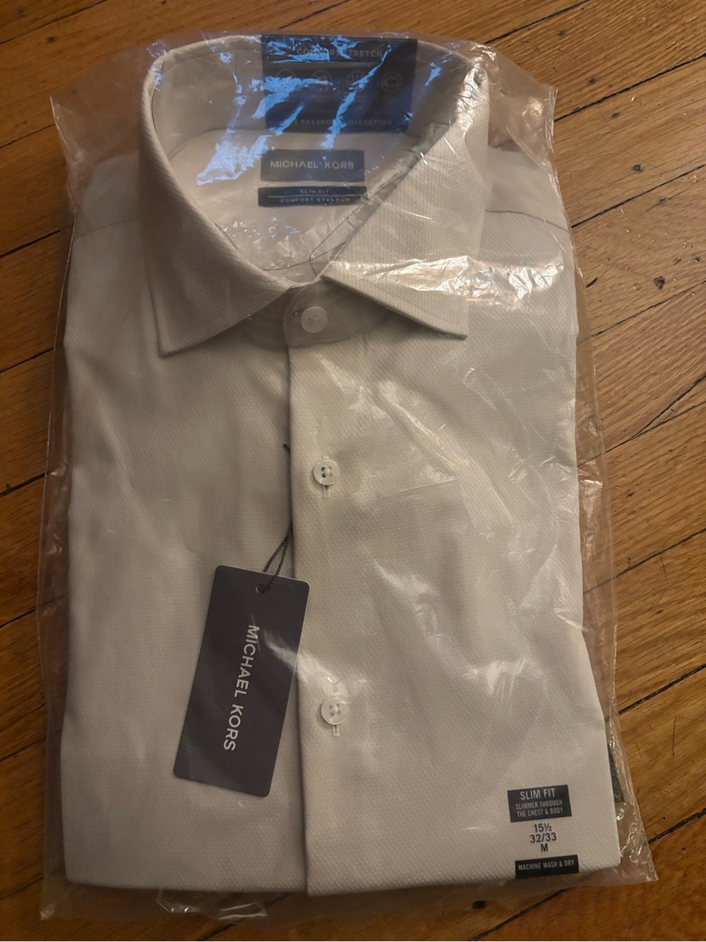 Michael Kors Men’s Dress Shirt in Light Gray